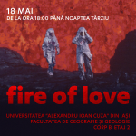 Proiecția de film “Fire of Love”