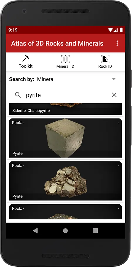 Atlas of 3D Rocks and Minerals — image 2
