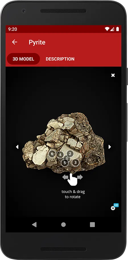 Atlas of 3D Rocks and Minerals — image 3