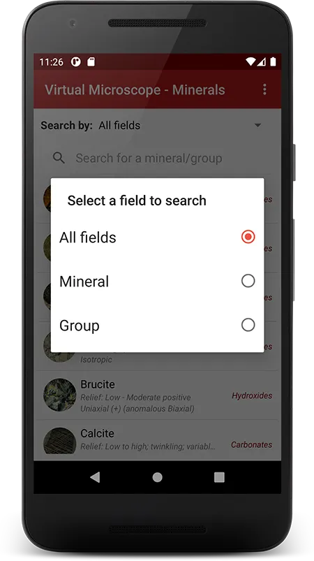 Virtual Microscope — Minerals — image 8