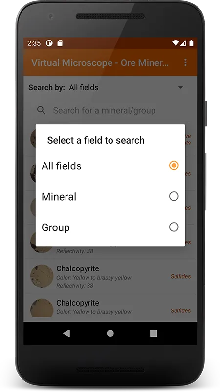 Virtual Microscope — Ore Minerals — image 8
