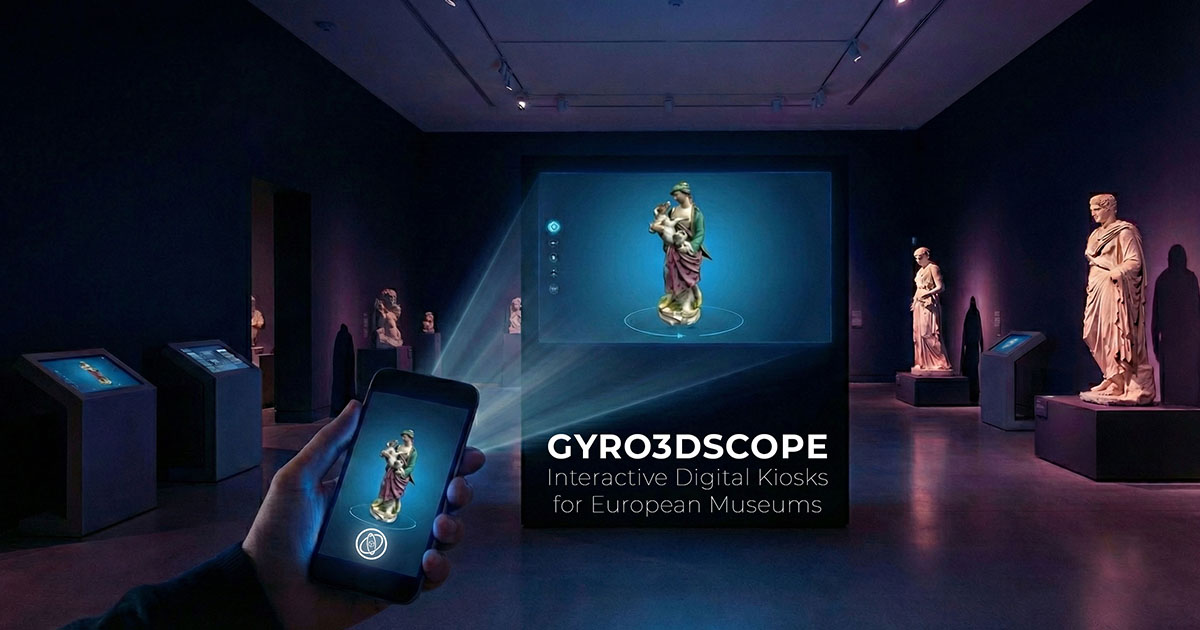 GYRO3DSCOPE | Interactive Digital Kiosks for Cultural Heritage