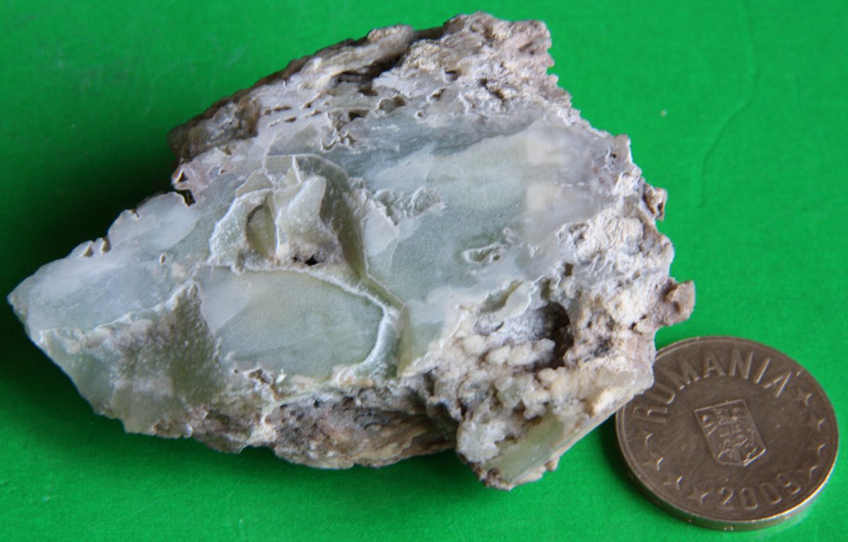 Crisopraz (var. Calcedonie)