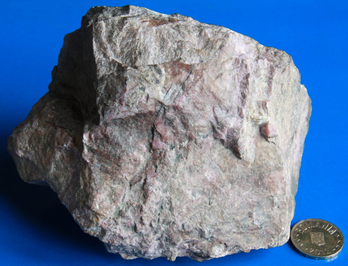 Minereu de mangan (Rodocrozit + Rodonit)
