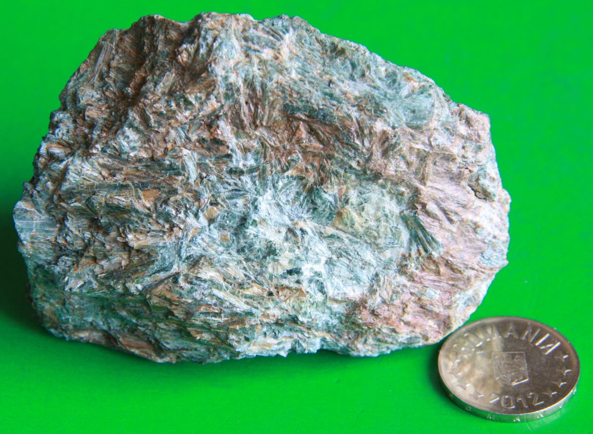 Smaragdit (var. Actinot)
