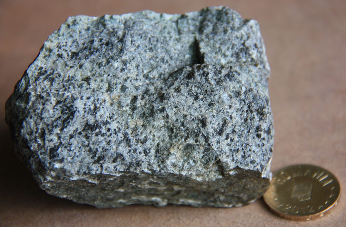 Porfiroid tip Pietrosu clorito - biotitic