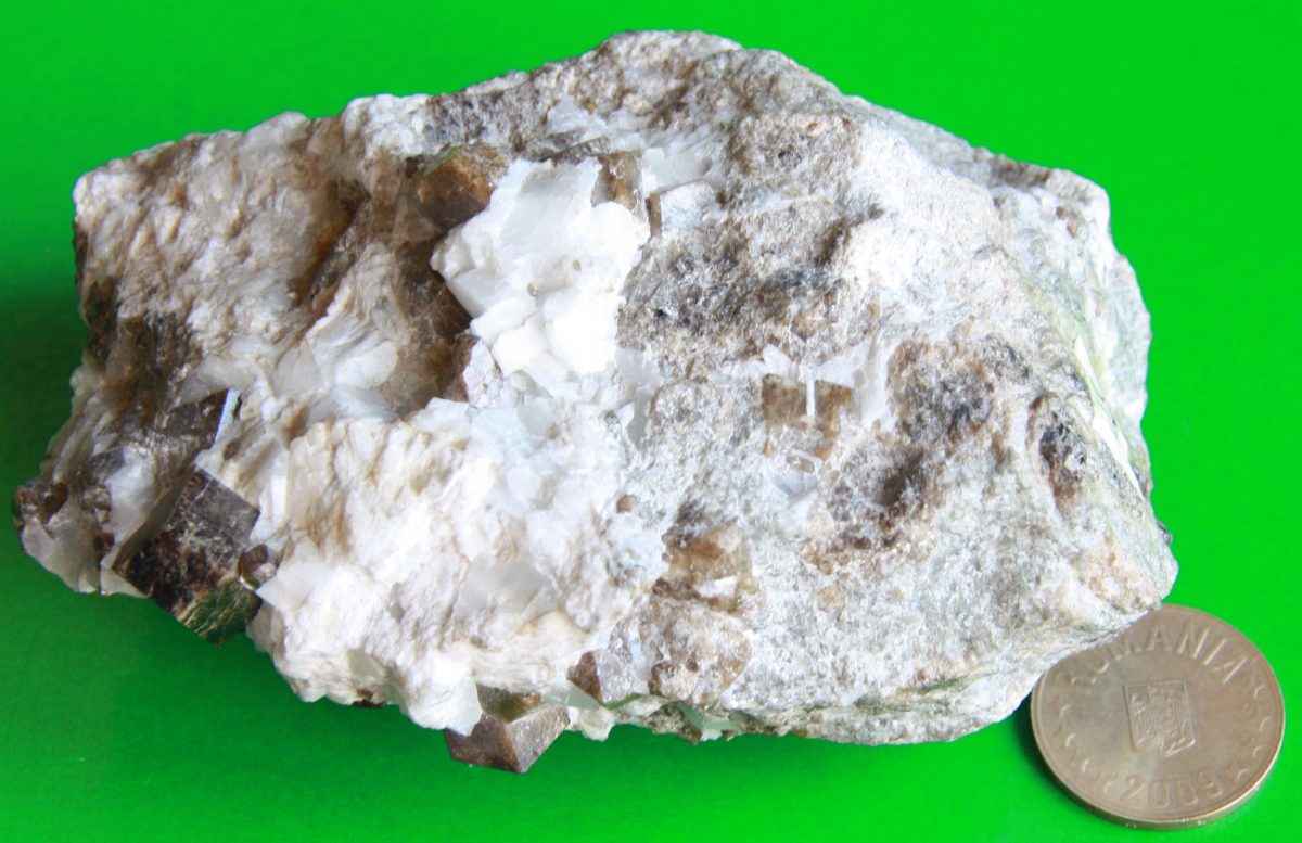 Grossular + Wollastonit