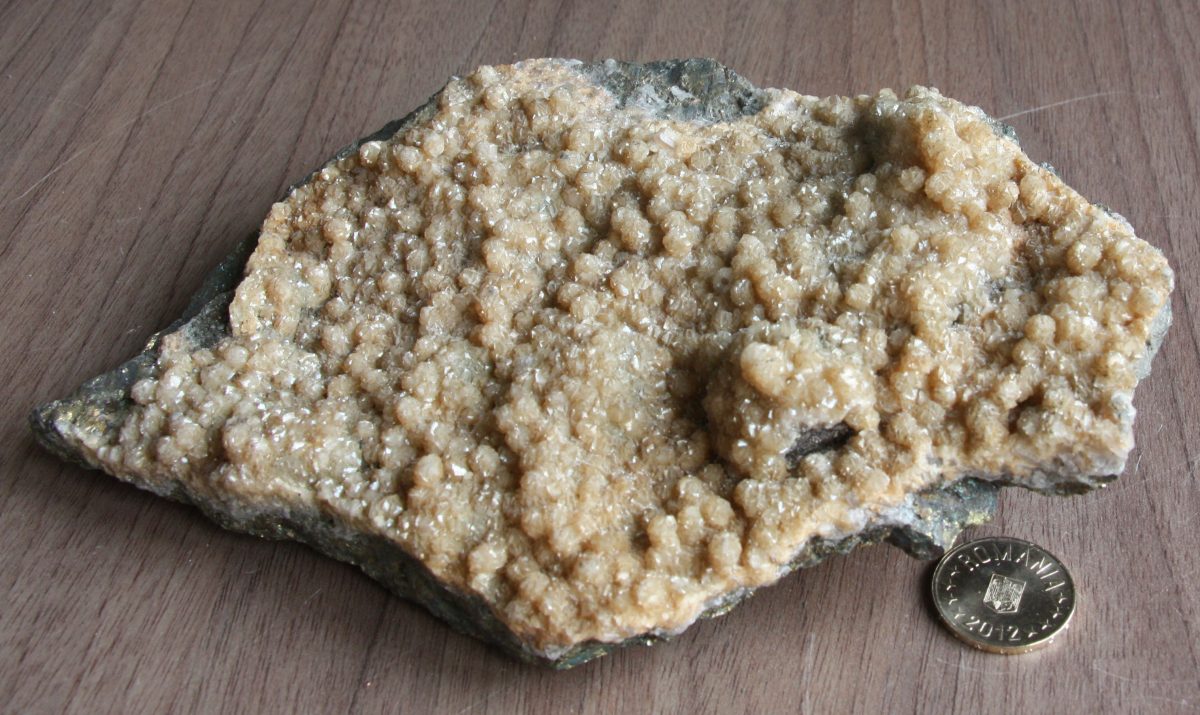 Calcit + Calcopirită