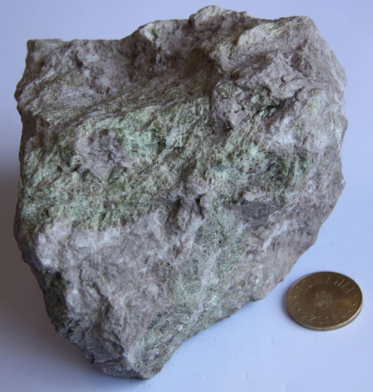 Skarn cu andradit şi wollastonit