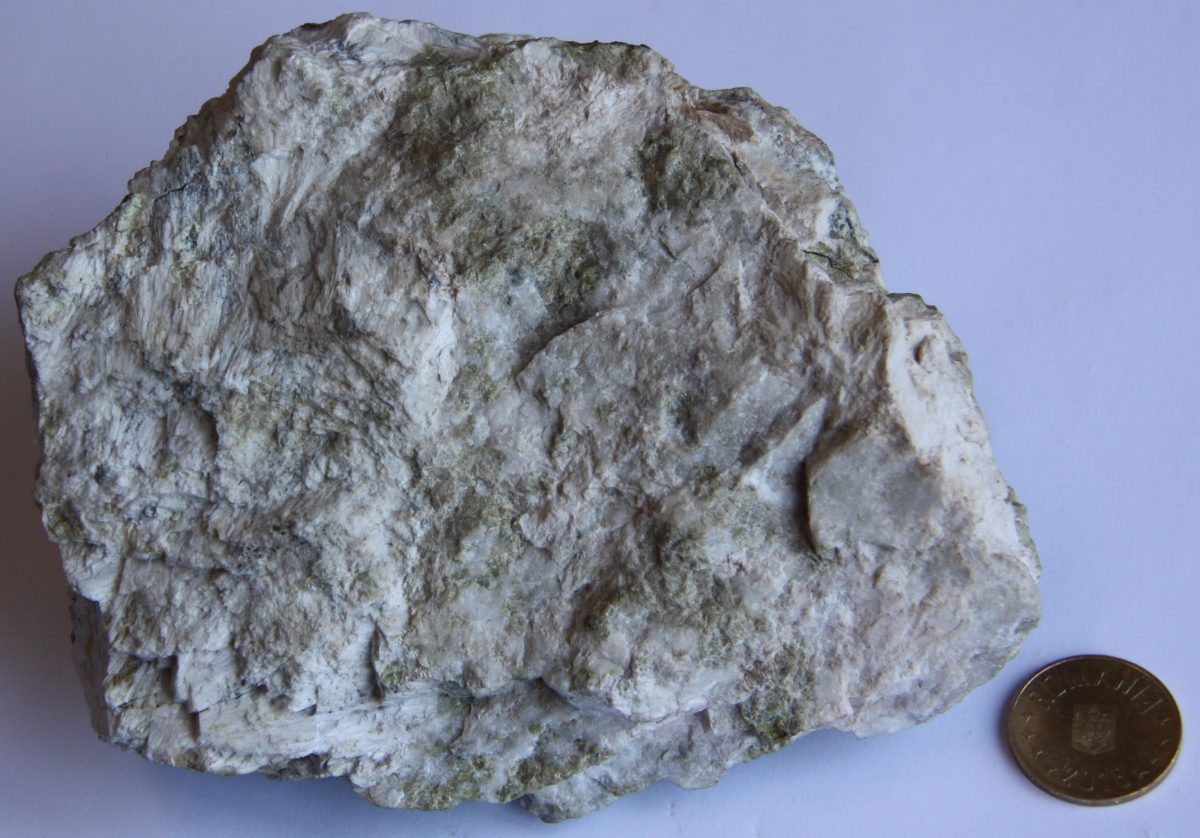 Skarn wollastonitic cu mineralizaţie de wolfram