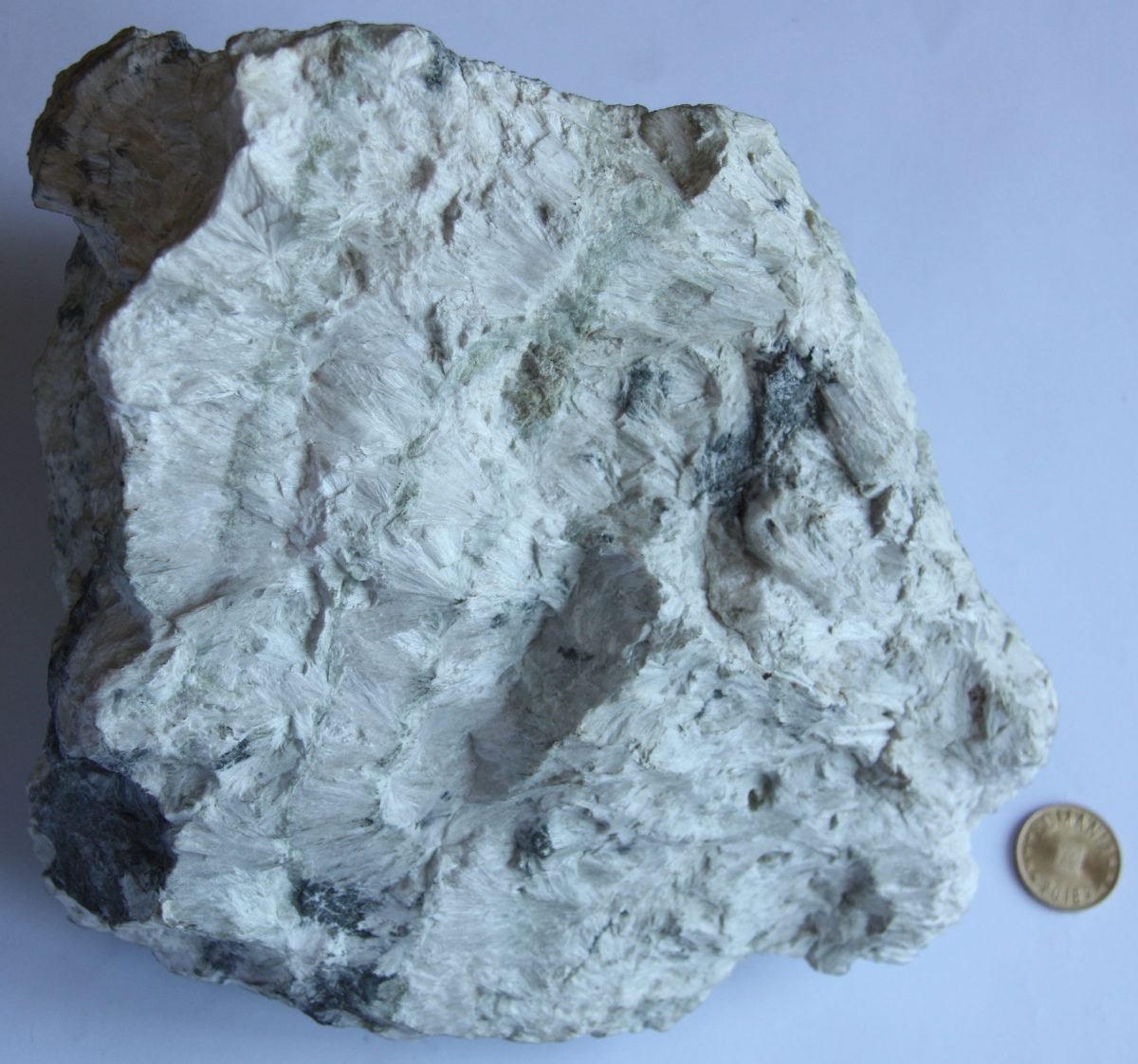 Skarn wollastonitic cu bismutină