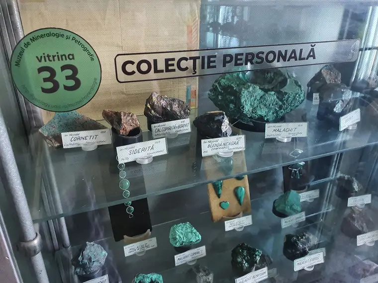 Fotografie din Colecția de Mineralogie și Petrografie, imaginea 3